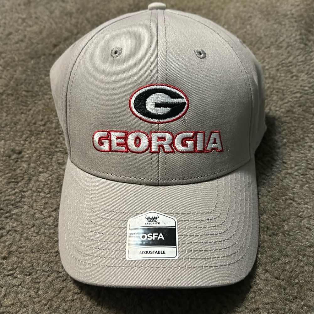 UGA Georgia hat.